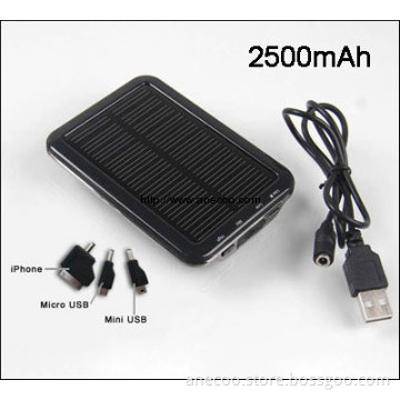 2500mah mobile phone solar charger